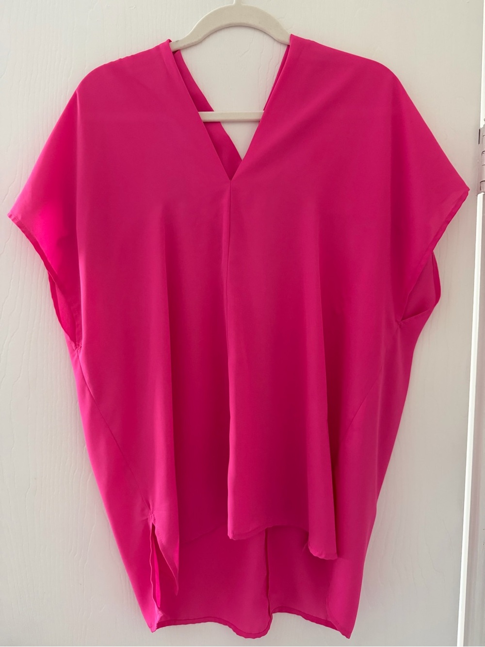 Adrienne Hot pink tunic top